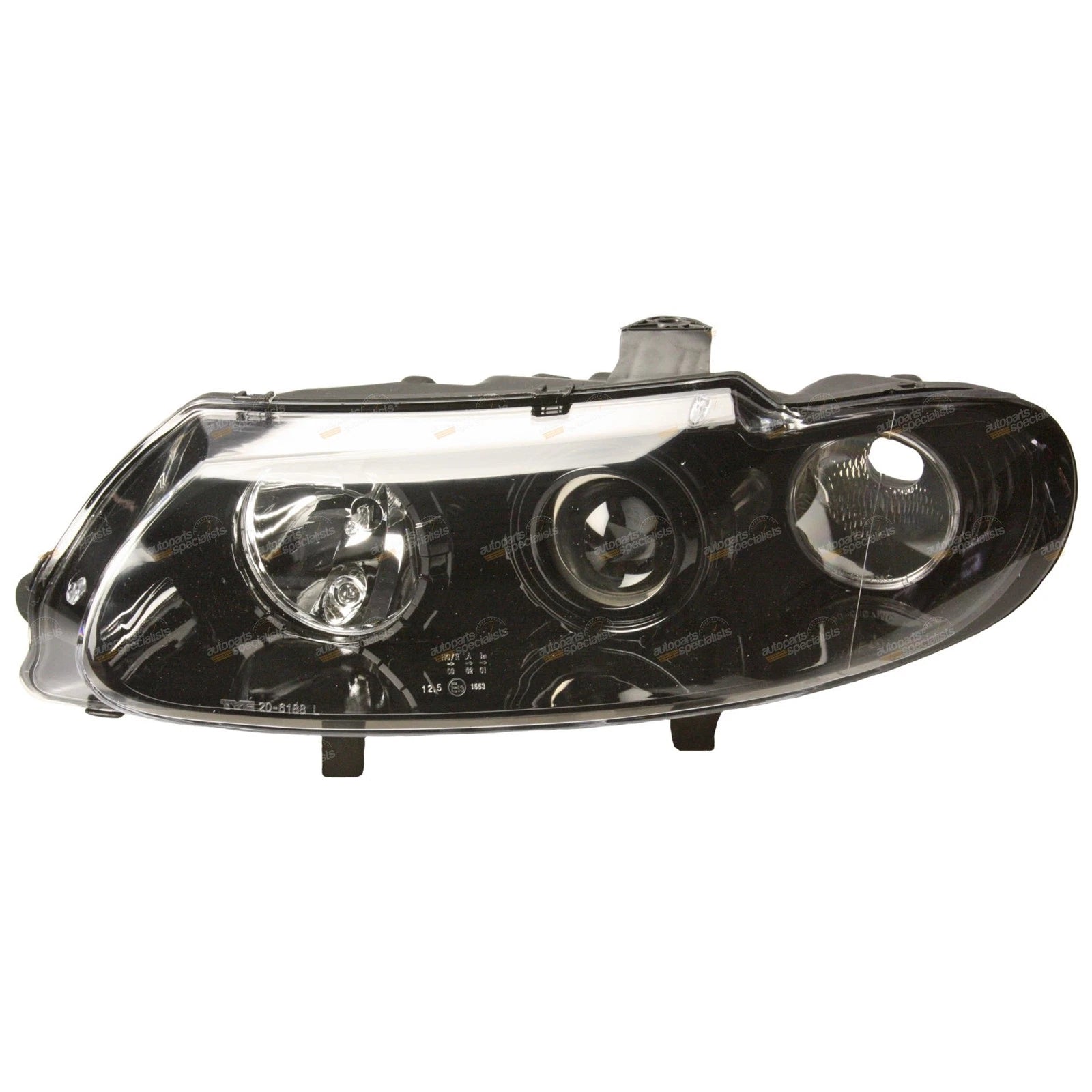 LH Black Altezza Projector Headlight for Holden Commodore (1997–2000)