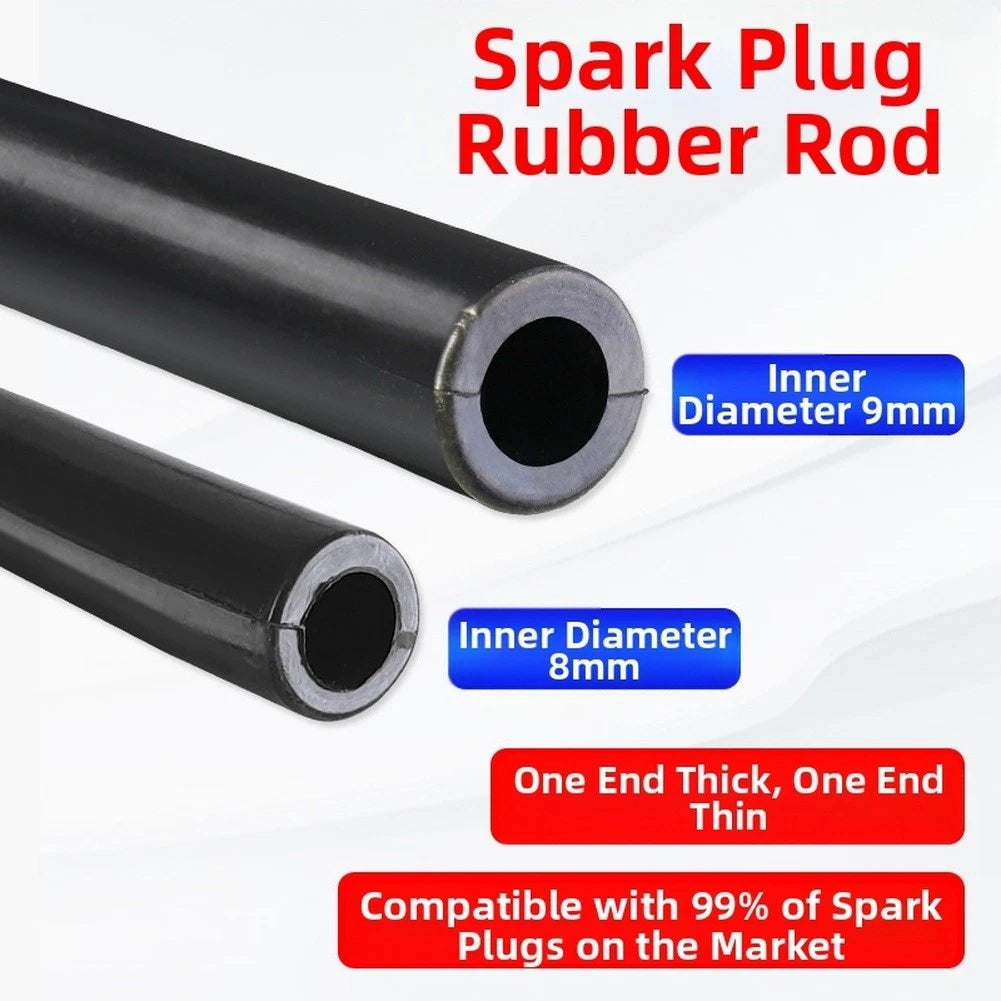 Dual Hole Rubber Socket Tool for Spark Ignition (Compatible Models)
