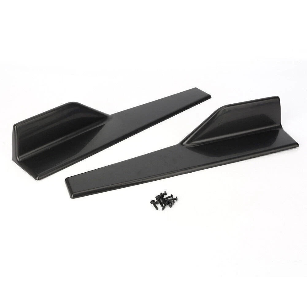 Universal Side Skirt Extension Rocker Splitters for Cars (17.71")