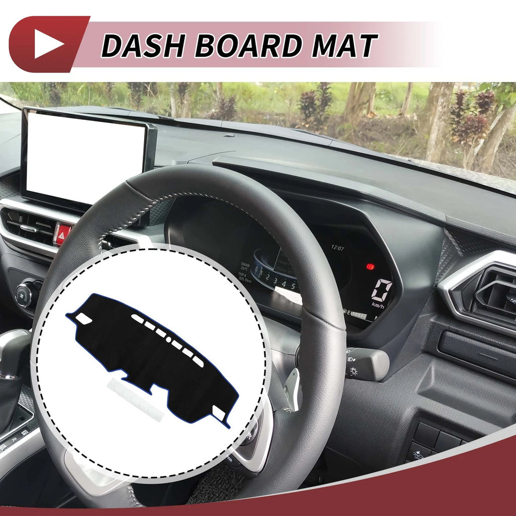 Dashboard Dash Cover Mat Sun Protector for Toyota Raize (2013–2020)