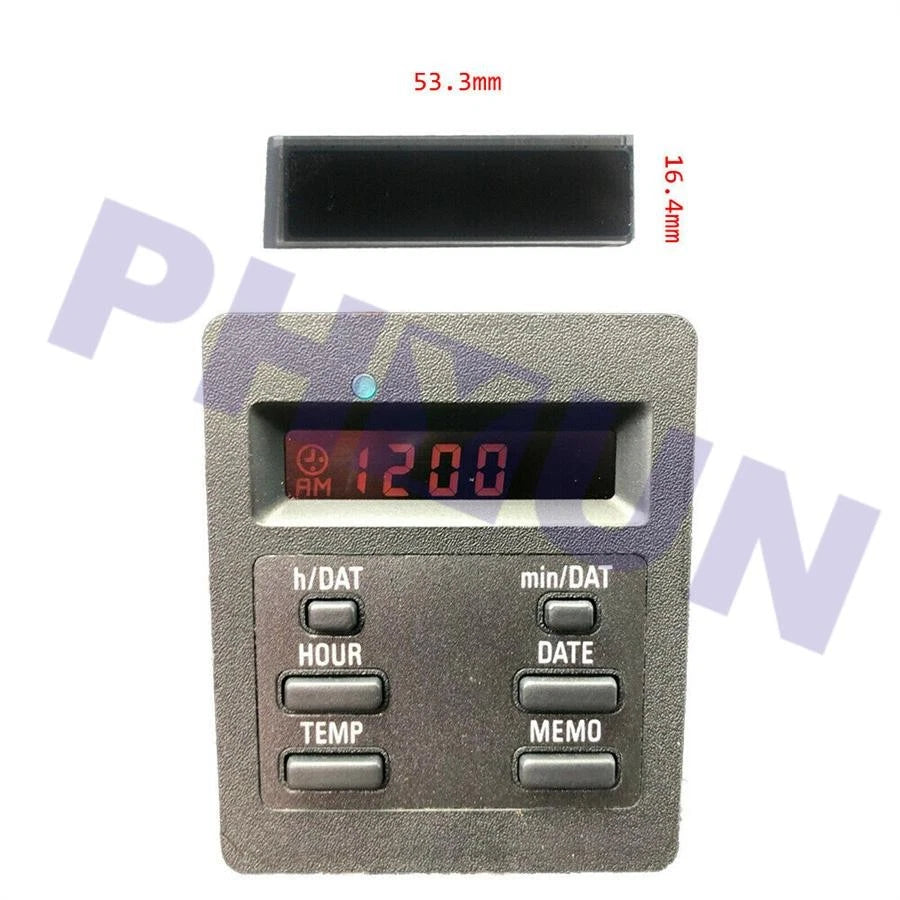 LCD Display with Conductive Strip for BMW E24 E28 E30 (1987–1991)