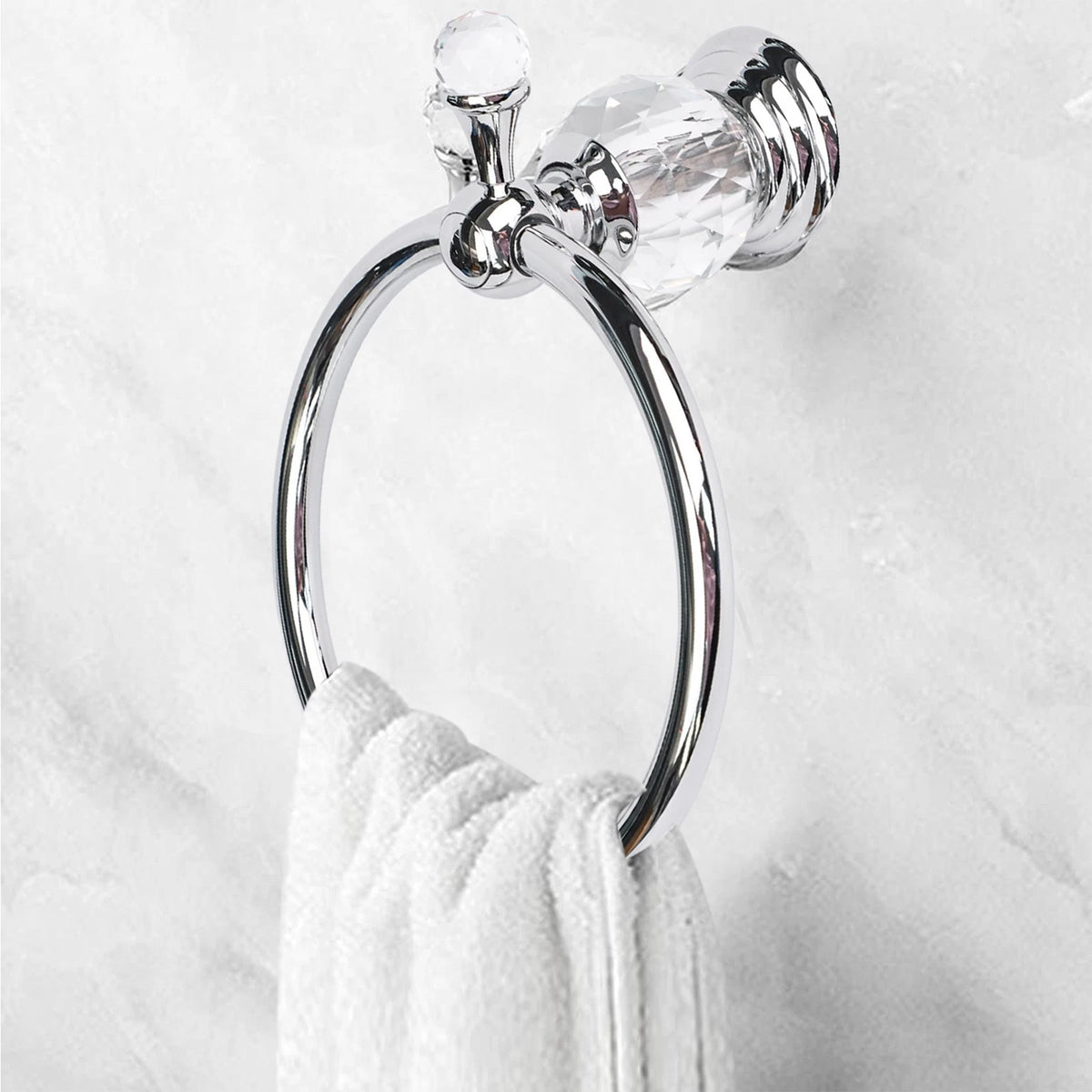 Zinc Alloy Towel Rack for Bathroom Kitchen Wall Mounted