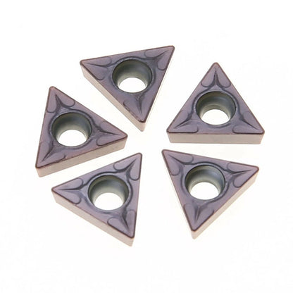 10 Pcs Turning Boring Tool Carbide Inserts Blades for Lathe
