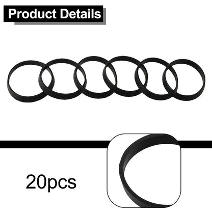 Rubber Seal Washers Pack of 20 for Plumbing Needs