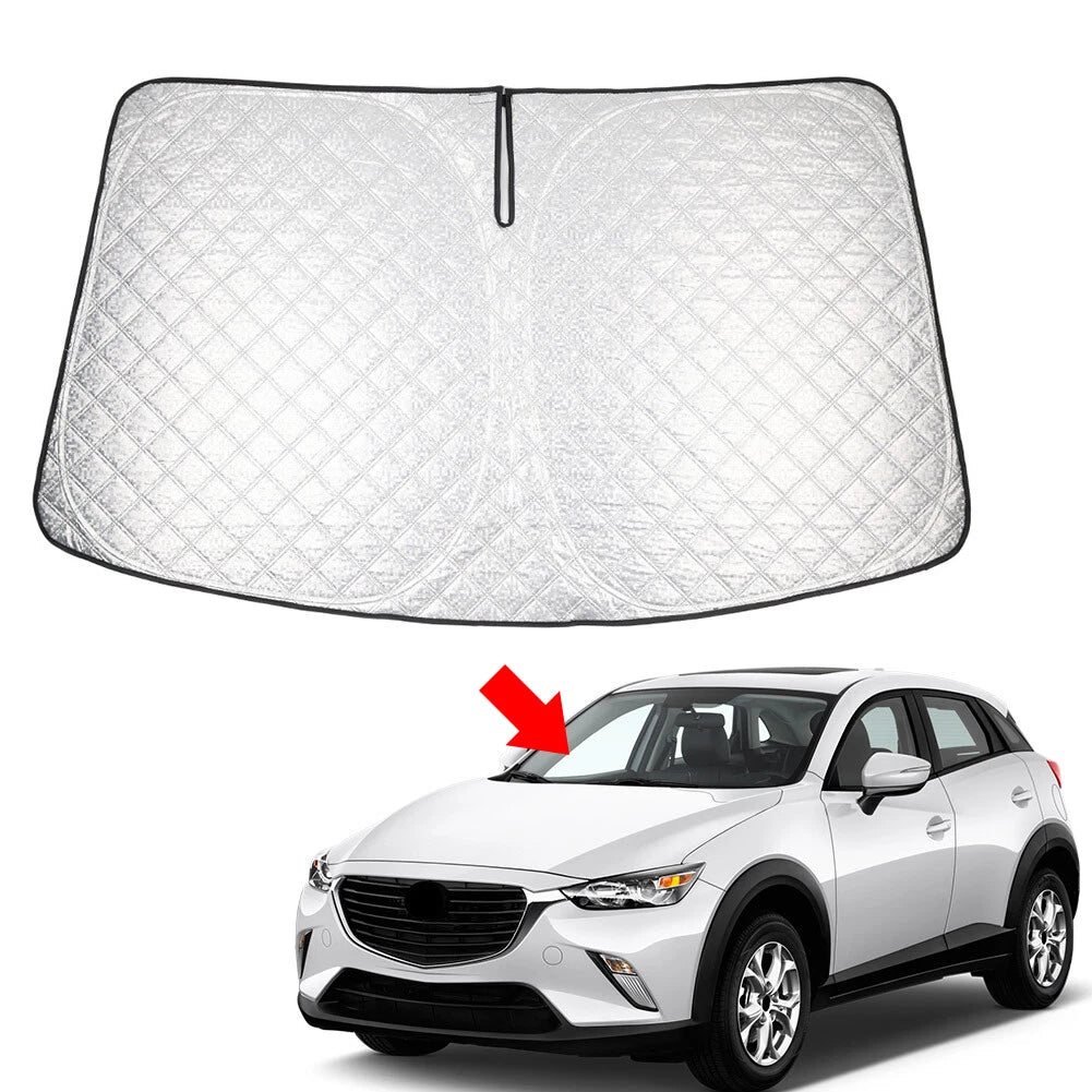Foldable Windshield Sun Shade for Mazda CX-3 (2016–2021)