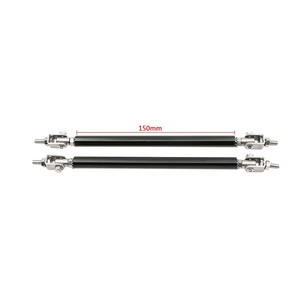 Adjustable Black Front Bumper Support Bar 150mm for Ford