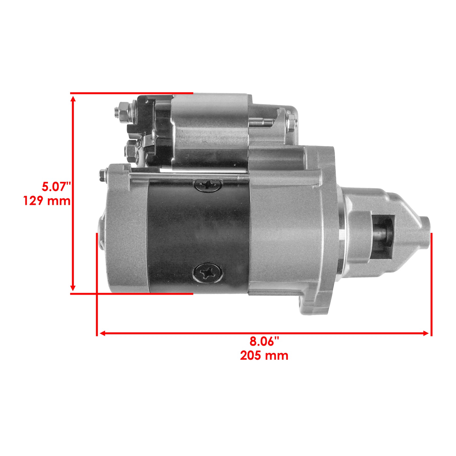 Starter Replacement for John Deere WH61A WHP36A WHP48A (2010–2019)