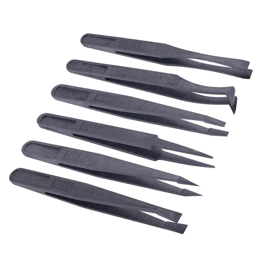 Anti-Static Carbon Tweezers for Precision Maintenance Tool