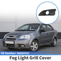 1 Pc Front Left Fog Light Grill Replacement for Chevrolet Aveo (2011–2014)