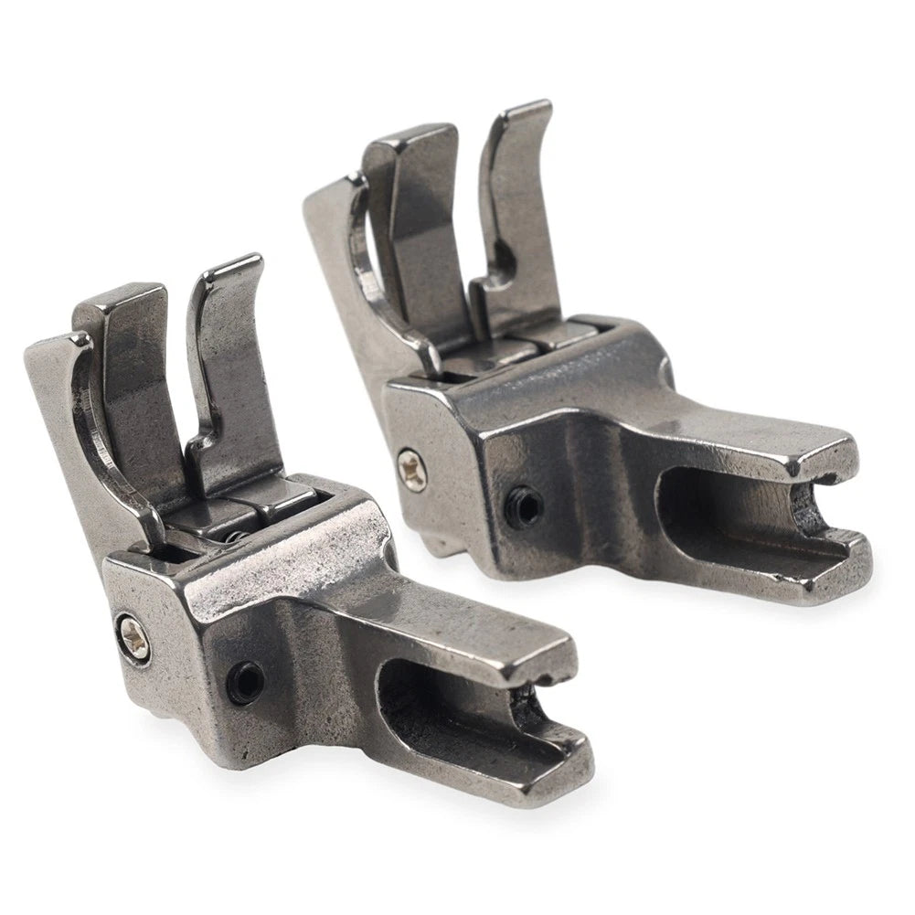 Dual Compensating Raising Presser Foot for Sewing Machine