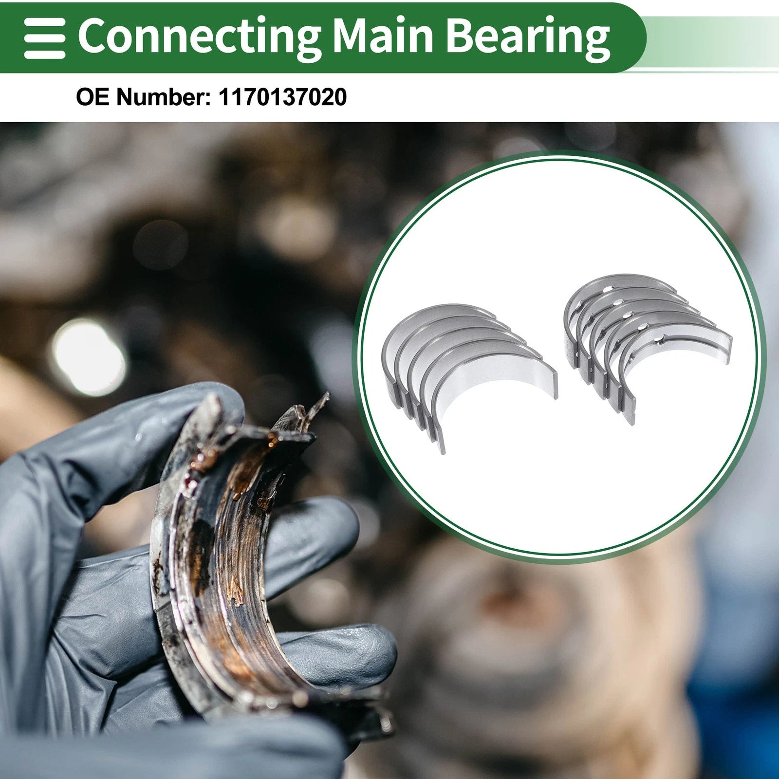 Main Bearing Set Replacement for Toyota Scion xD (2006–2014)