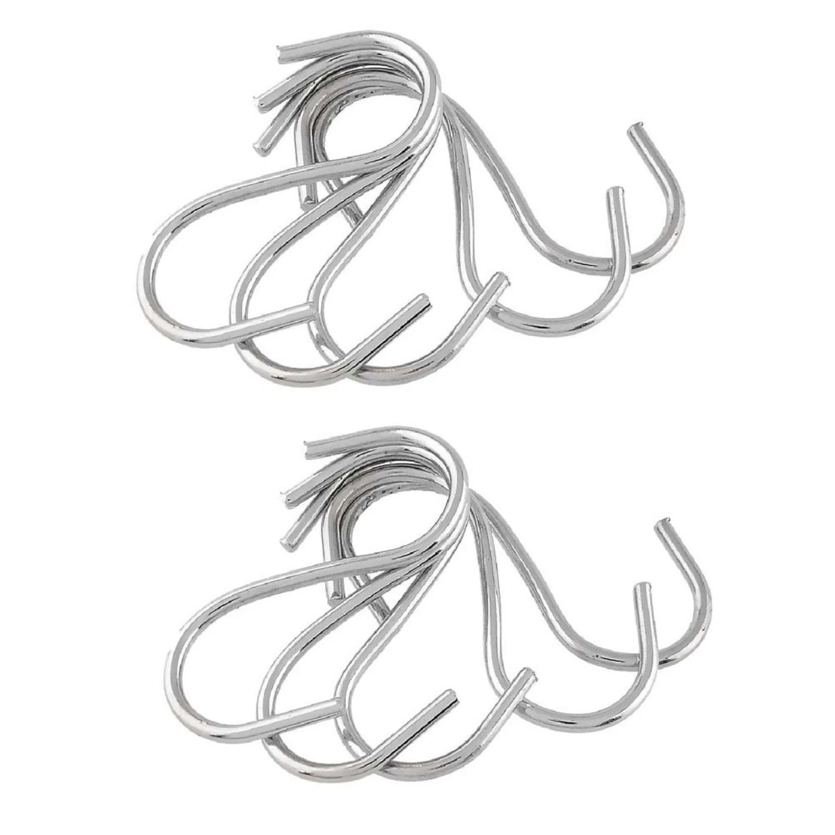 10 Pack Stainless Steel "S" Shape Hooks for Kitchen and House