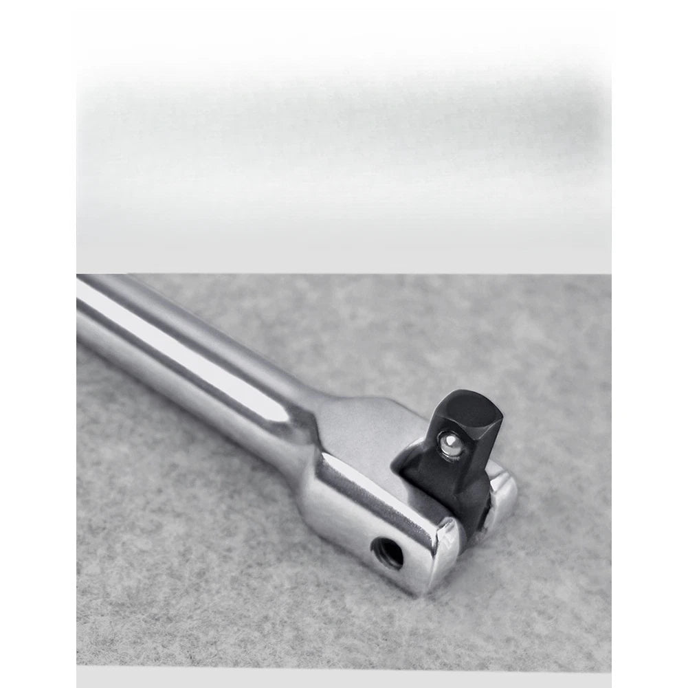 10 Pc Swivel Bar Wrench Kit with Adapter Sockets for 1/4 3/8 1/2 Inch Tools