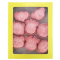 8 Piece Animal Shaped Cookie Molds for Baking - PP Food Safe Tools