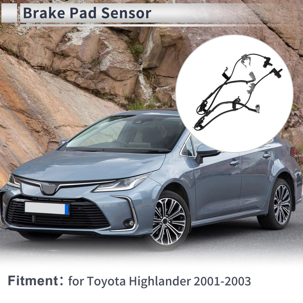 Front Wheel Brake Pad Wear Sensor Replacement for Toyota Highlander (2001–2003)