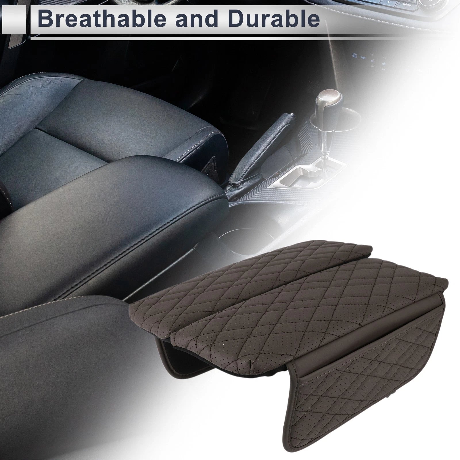 Car Center Console Cover with Storage Bag for BMW X7 (2019–2023)