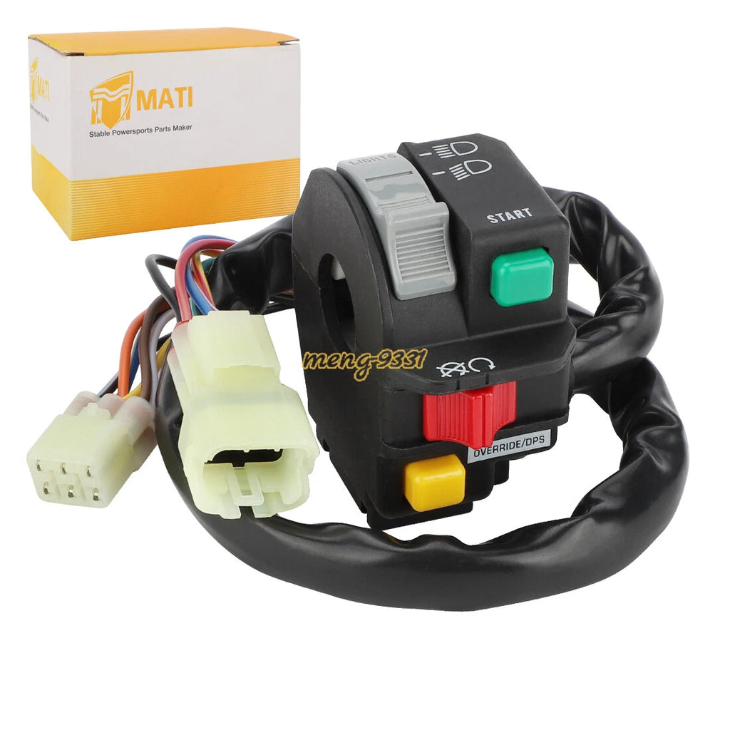 Left Handlebar Start Run Off Switch for Can-Am Renegade 800R (2010–2011)