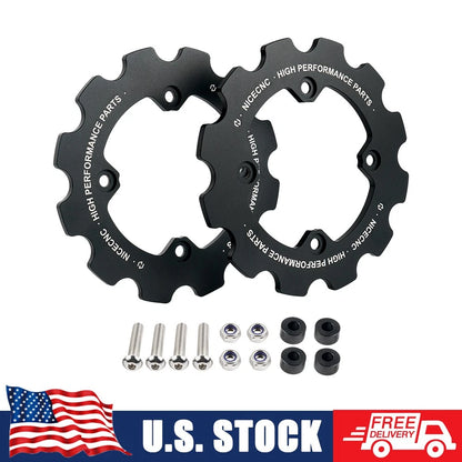 Dual Sprocket Chain Guide Guards for Yamaha Raptor 700/700R (2006–2023)