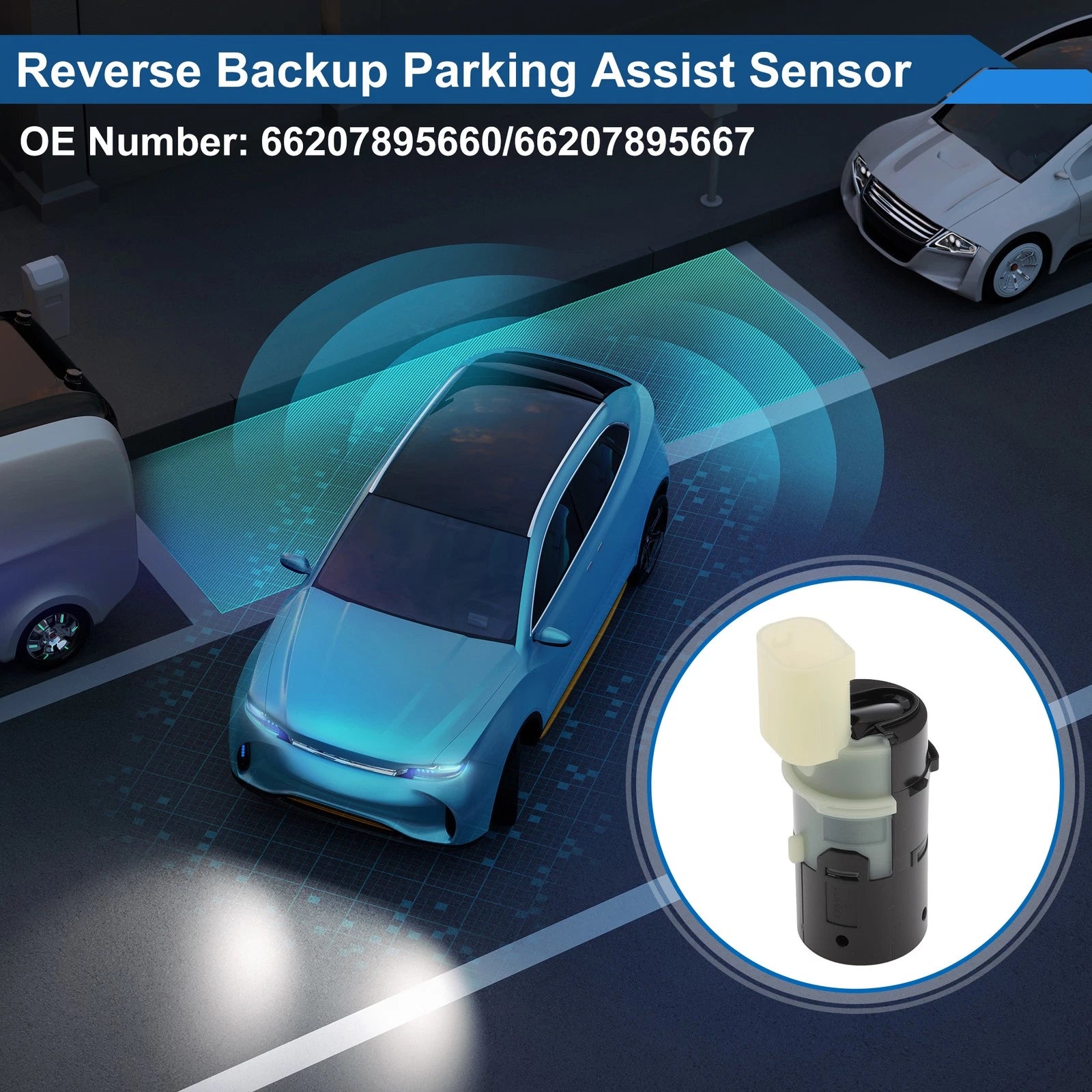 1 Pc Reverse Backup Parking Sensor for BMW 3 Series E46 (1997–2007) No.66207895660
