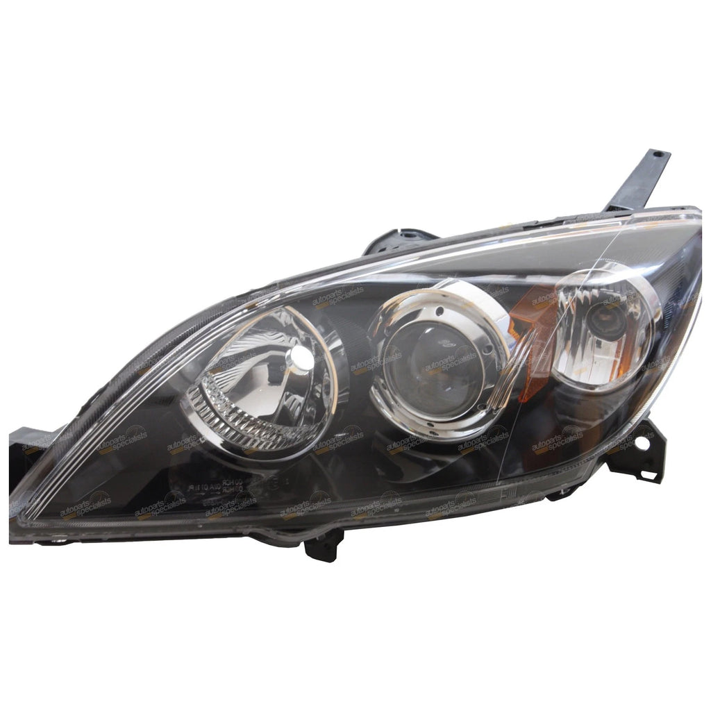 Headlights Pair LH+RH for Mazda 3 BK SP23 Hatch (2004–2009)
