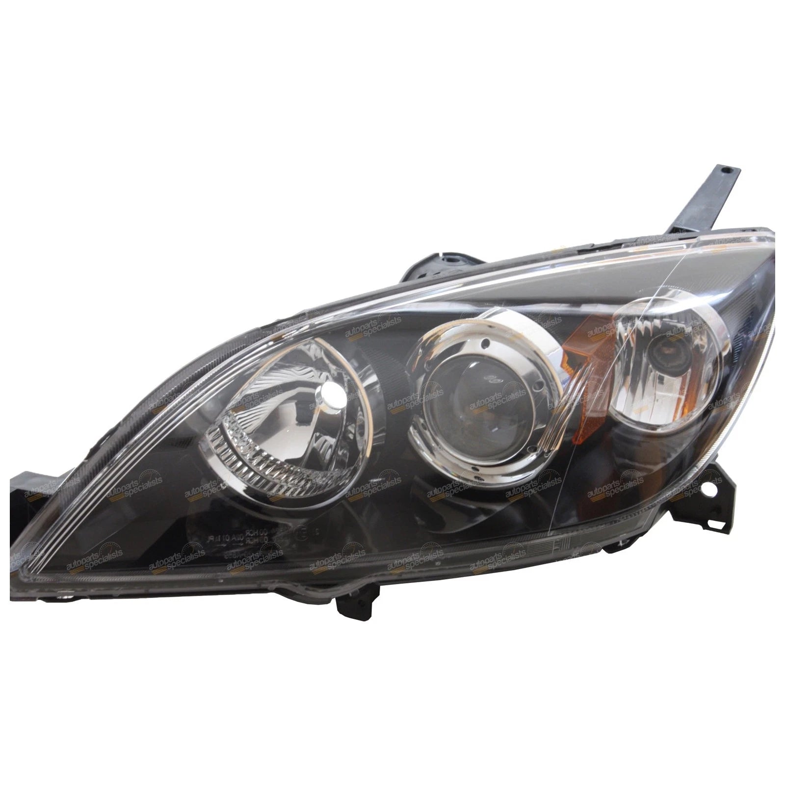 Headlights Pair LH+RH for Mazda 3 BK SP23 Hatch (2004–2009)