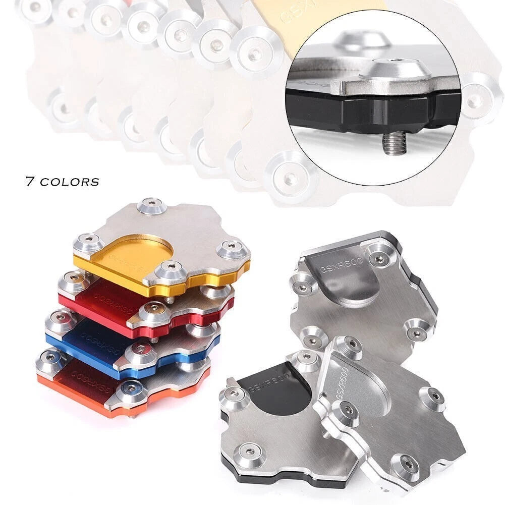 Kickstand Side Stand Extension Plate Pad for Suzuki GSXR600 (2006–2023)
