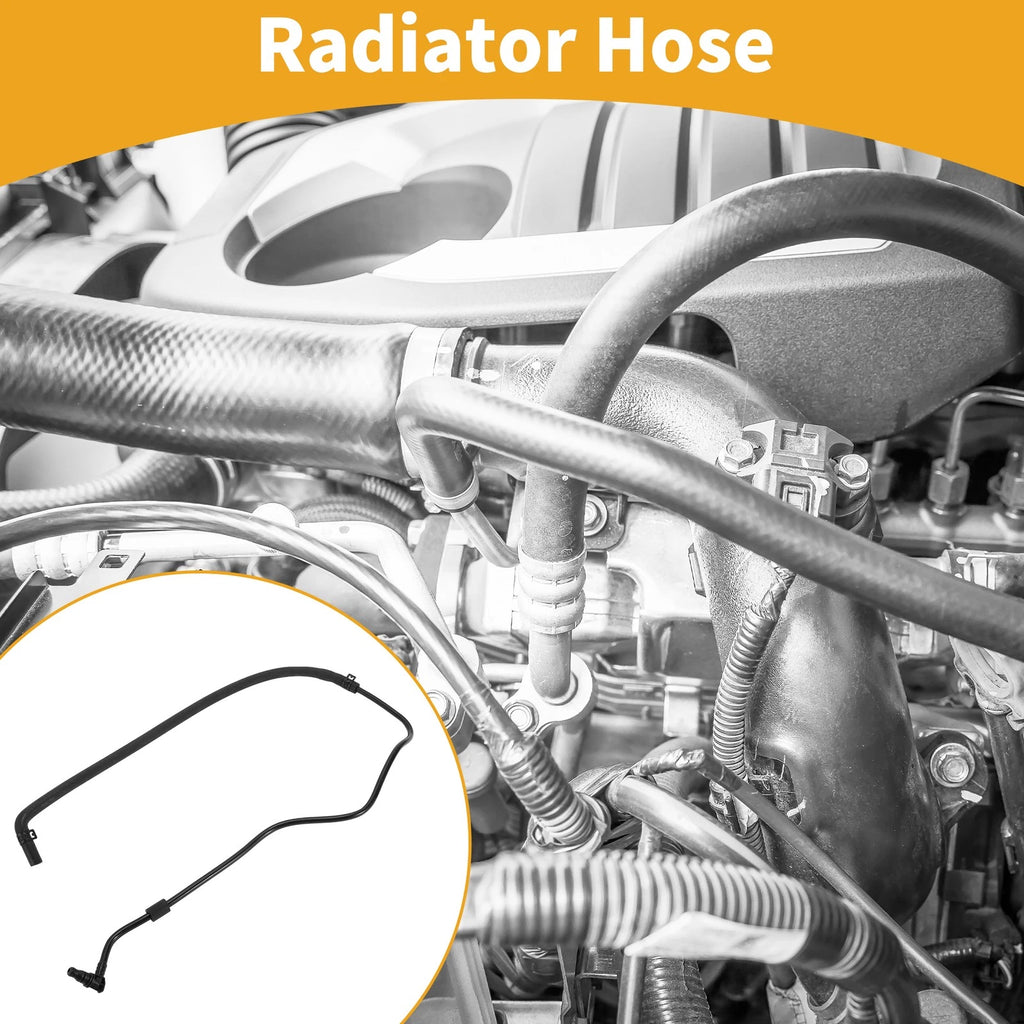Radiator Hose Replacement for Mercedes-Benz R350 W251 (2006–2017) Rubber Black