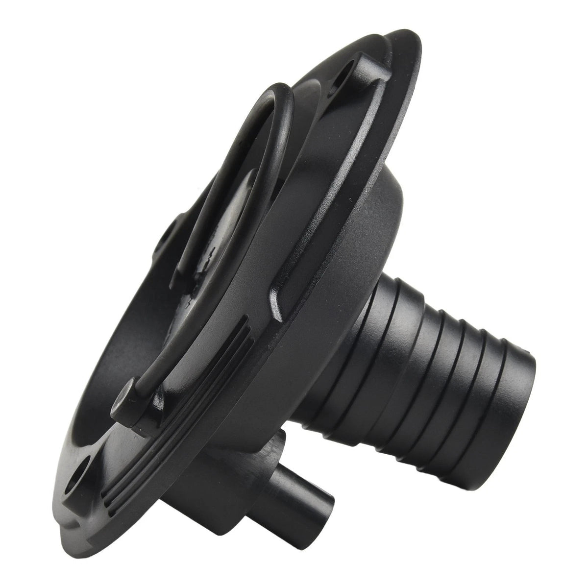RV Water Tank Connector with Enhanced Flow Rate Features