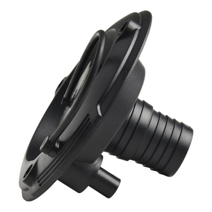 RV Water Tank Connector with Enhanced Flow Rate Features