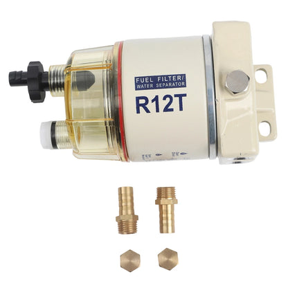 R12T Spin On Fuel Filter Water Separator for Marine Use (High Flow)