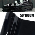 Flexible PET Black Vinyl Wrap for DIY Projects (300CM)