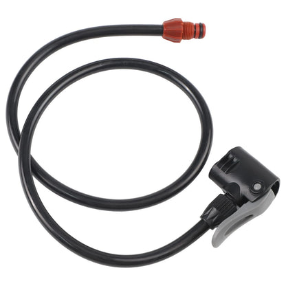 Dual Head Bike Pump Hose for Presta & Woods Valve Connection