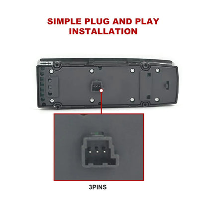 Front Driver Door Window Switch for Mercedes W204/W212/C250/C300 (2007–2015)
