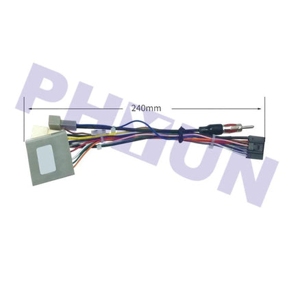 Android Player 16Pin w/Radio Antenna Adapter for Honda Civic CRV (2006–2009)