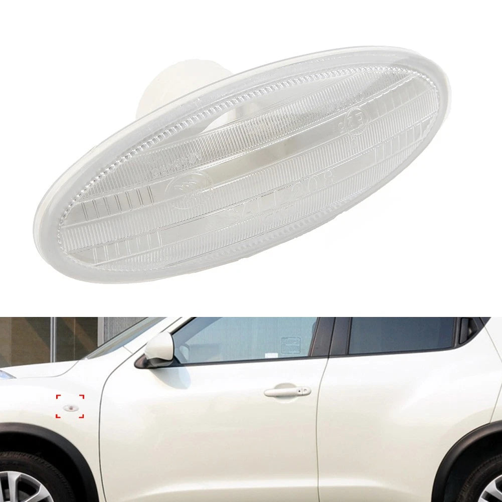 Side Marker Light Turn Signal Lamp Housing Cover for Nissan Cube Juke Leaf (2009–2019)