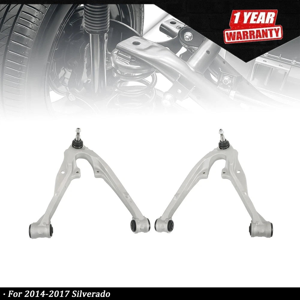 2X Front Lower Control Arm Ball Joint Set for Silverado (2014–2017)