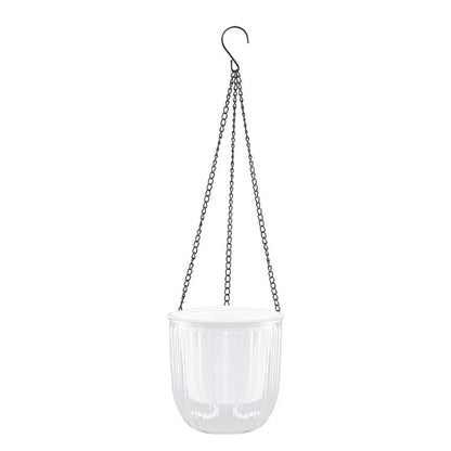 Hanging Flower Basket with Self Watering Mechanism for Gardeners