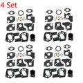 Set of 4 Carburetor Gasket Rebuild Kit for B&S 3-5HP Engine (495606, 494624)