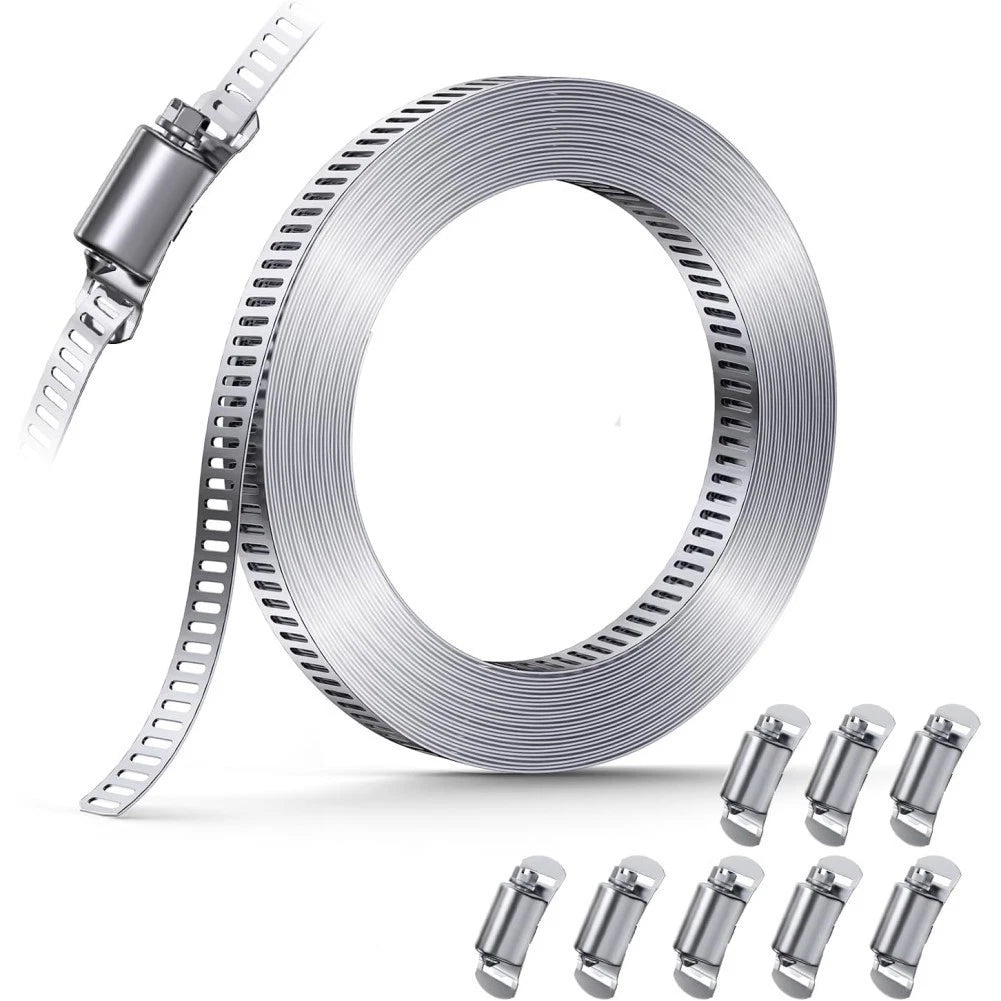 Stainless Steel Adjustable Hose Connection Kits for Various Applications