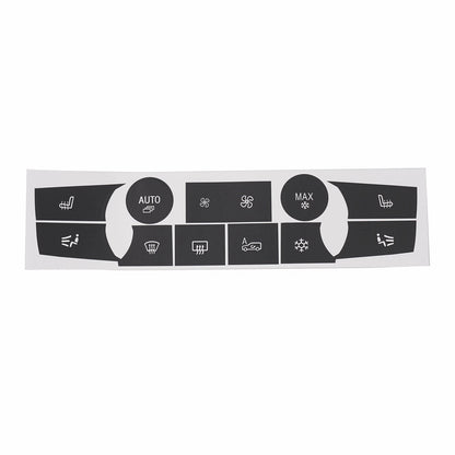 Set of 1 Repair Sticker Decal 50x200mm Secure Adhesion White Characters