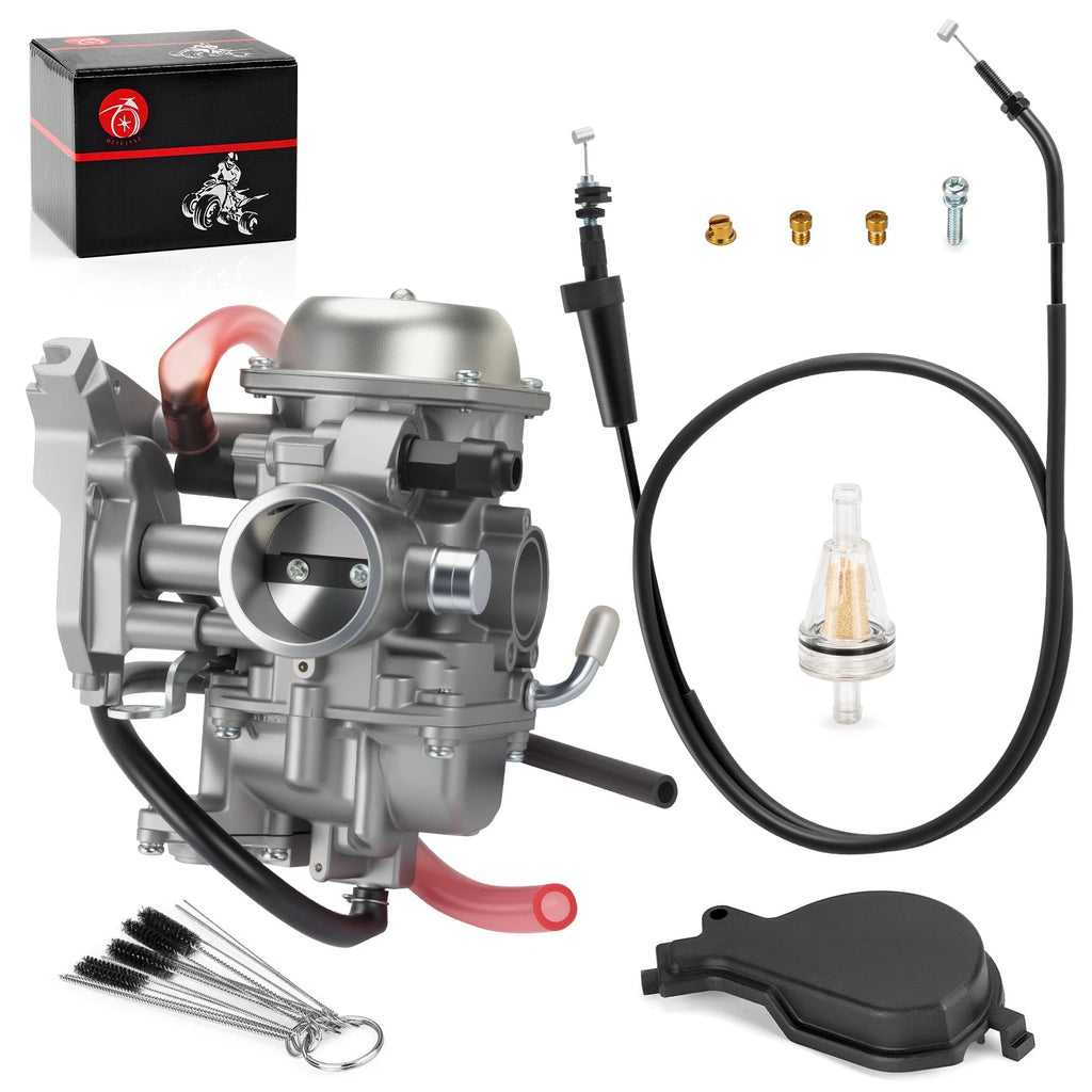 Carburetor, Throttle Cable & Fuel Filter for Arctic Cat 400 2x4/4x4 (2000–2005)