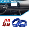 AC Heater Switch Knob Cover Ring for Hyundai Elantra (2021–2024) 2 Pcs