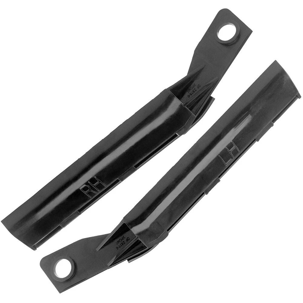 Front Bumper Bracket for Nissan Tiida (2005–2010) - Black Plastic