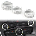 Air Conditioner Switch CD Button Knob for Dodge Challenger (2015–2024) Silver