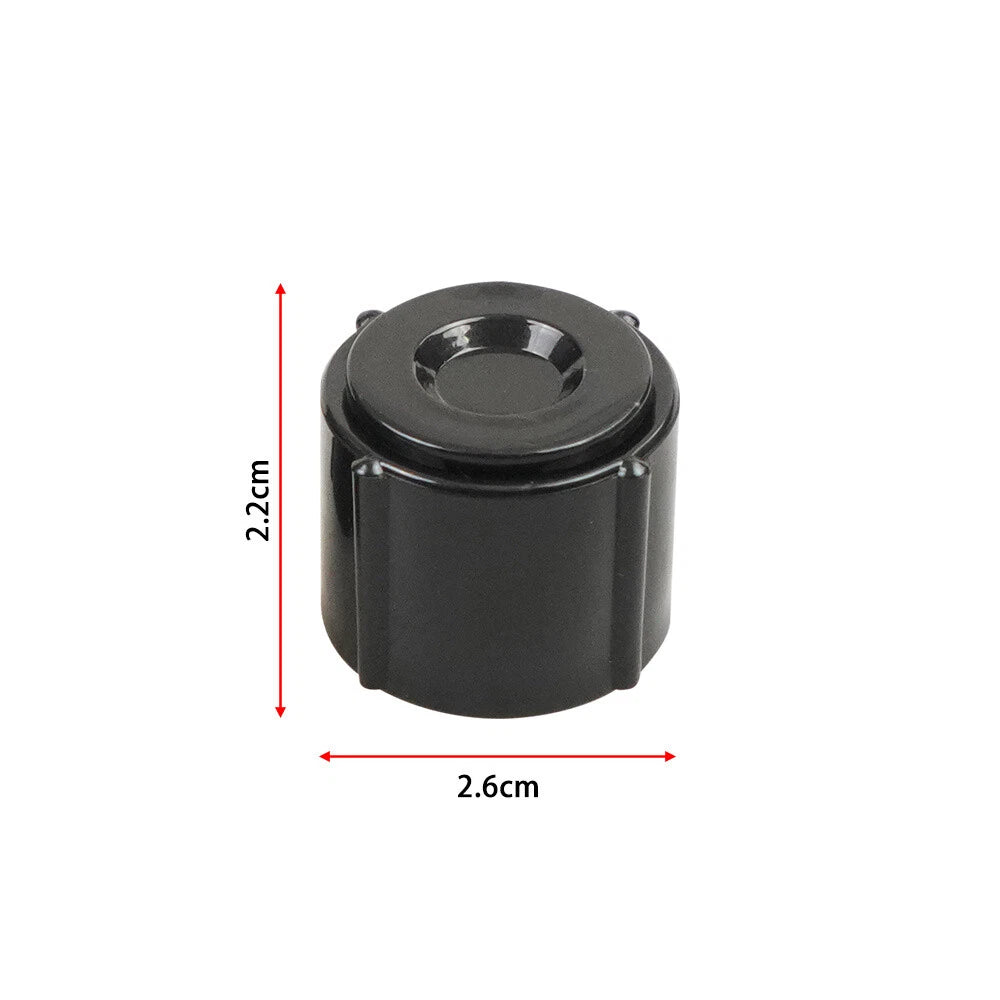 2 Pcs Low Point Drain Seals & Caps for RV/Camper (1/2" Hot & Cold Water Lines)