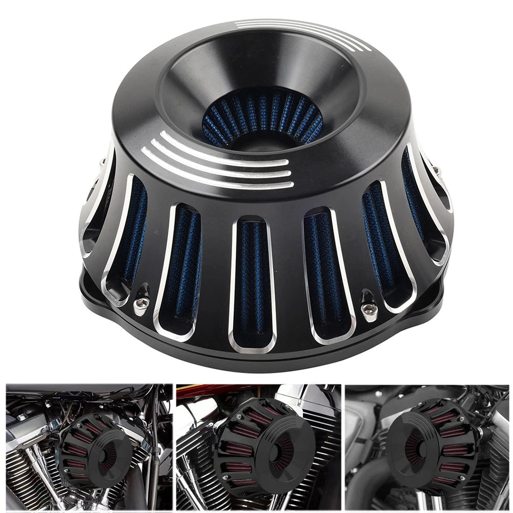 Air Cleaner Intake Filter System Kit for Harley Sportster XL883 1200 (Does Not Apply)
