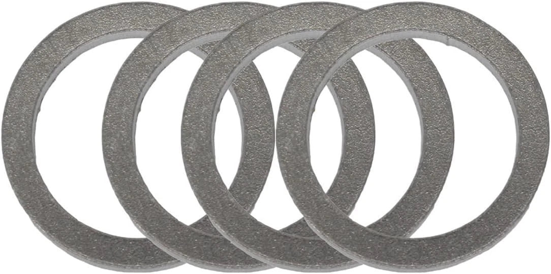 Set of 4 Oil Drain Plug Gaskets for Yamaha (90430-14M09-00, 90430-14228, 18-0755)