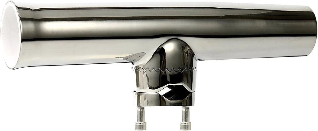 Set of 4 Stainless Steel Fishing Rod Holders for Rails 7/8" to 1"