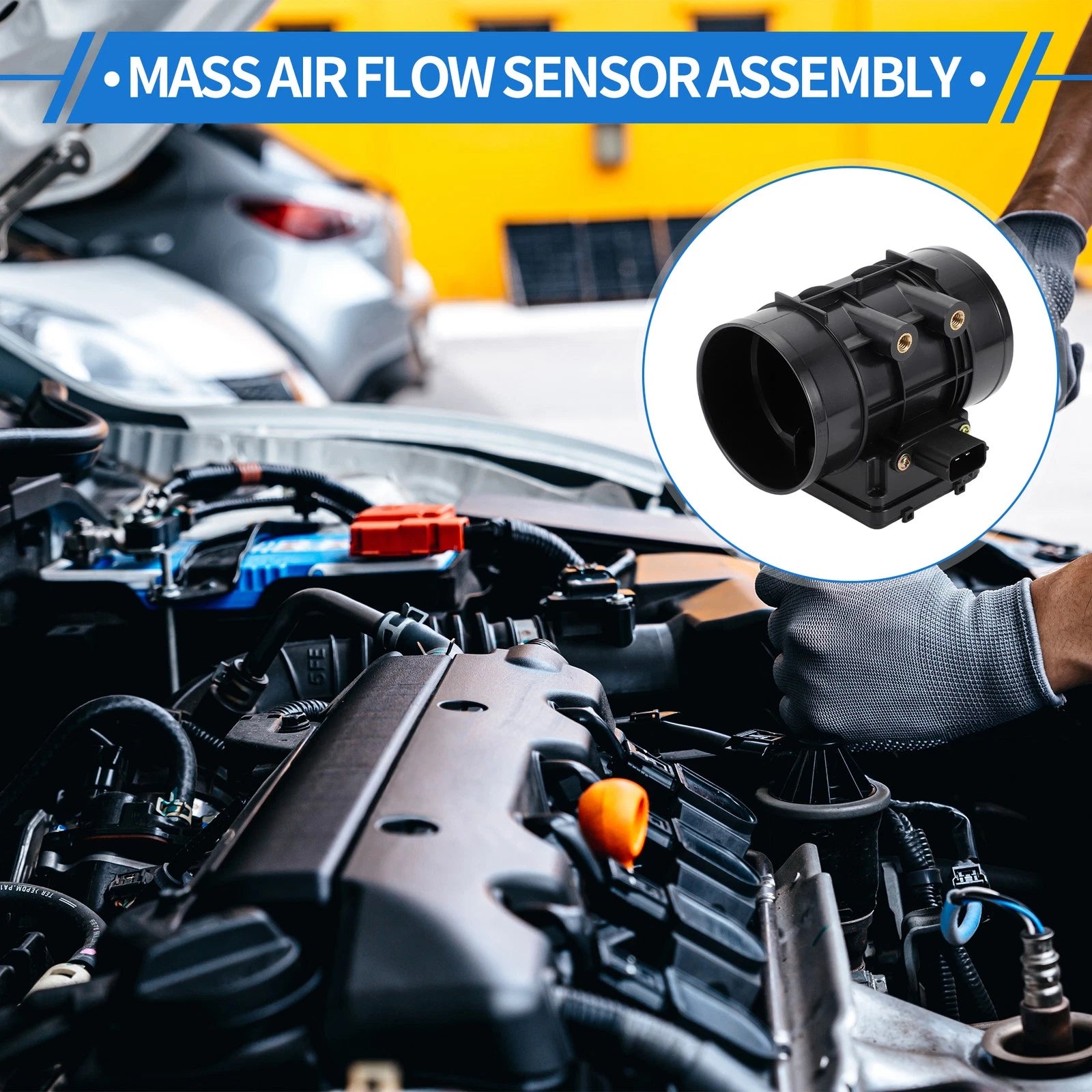 Mass Air Flow Sensor Assembly Replacement for Chevrolet Tracker (1998–2003)