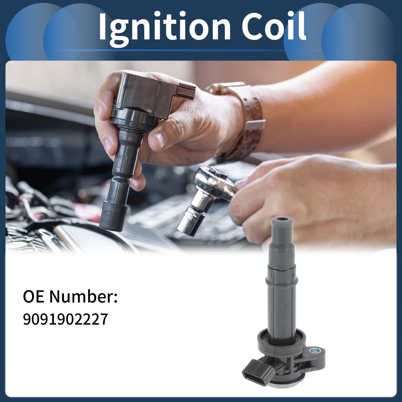 Ignition Coil Pack Replacement for Toyota Camry (2012–2017)